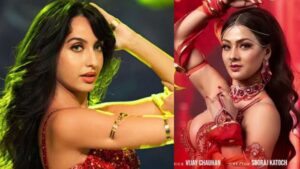 bhojpuri actress ne Naura Fatehi ko dia takker